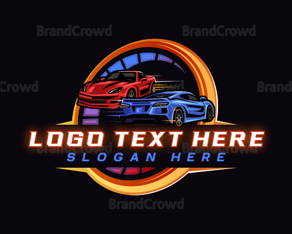 Car Speed Racing Logo