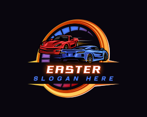 Race - Car Speed Racing logo design