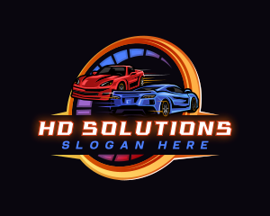 Car Speed Racing logo design