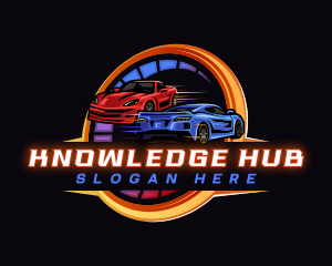 Arcade - Car Speed Racing logo design