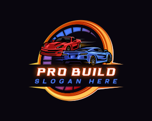 Car Speed Racing logo design