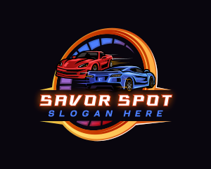 Car Speed Racing logo design