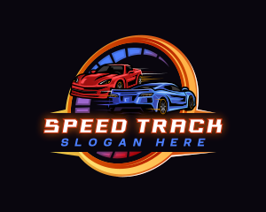 Race - Car Speed Racing logo design