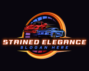 Car Speed Racing logo design