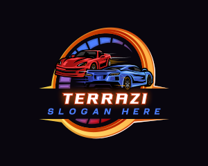 Car Speed Racing logo design