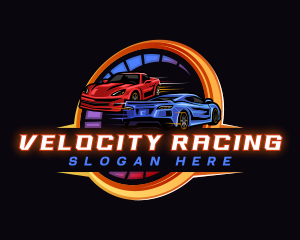 Car Speed Racing logo design