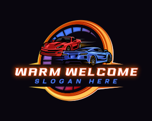 Car Speed Racing logo design