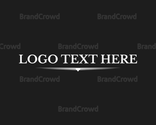 Luxury Serif Business Logo