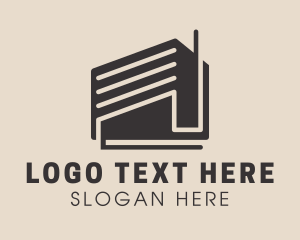 Container - Barn Storage House logo design