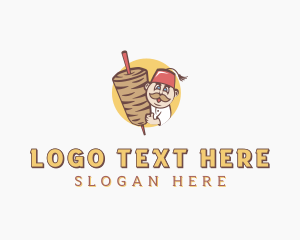 Skewers - Turkish Kebab Shawarma logo design