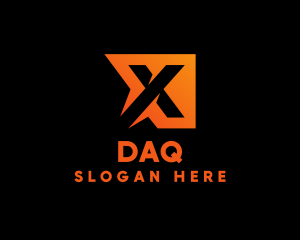 Storage - Generic Orange Letter X logo design
