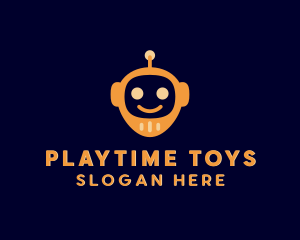 Toys - Happy Location Robot logo design