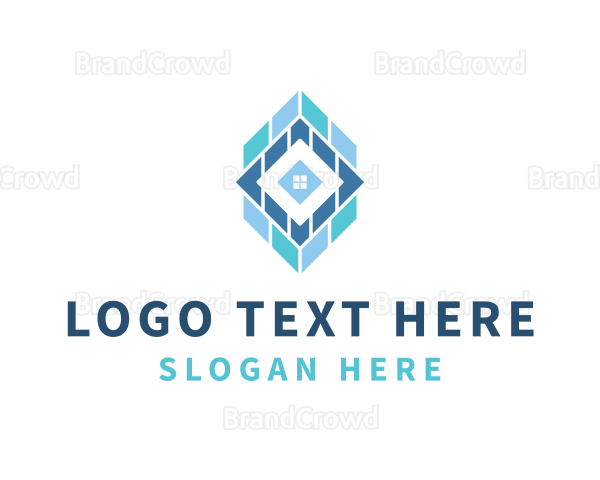 House Floor Design Logo