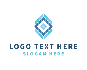 Ceramic - House Floor Design logo design