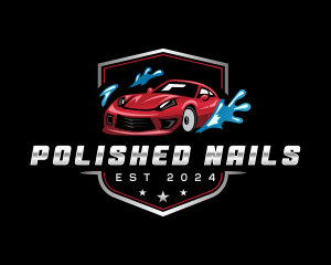 Car Wash Detailing logo design