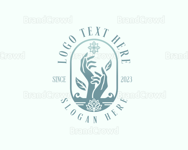 Yoga Spa Hands Logo