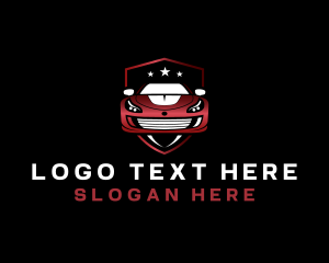 Car Dealer - Shield Car Automotive logo design