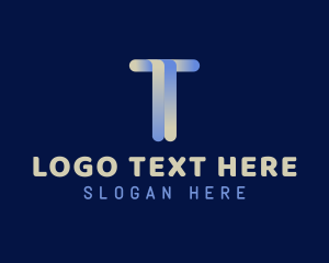 Enterprise - Letter T Construction Company logo design