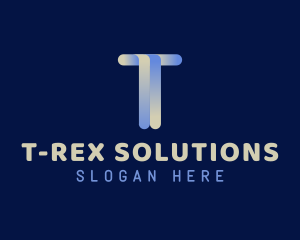 Letter T Construction Company logo design