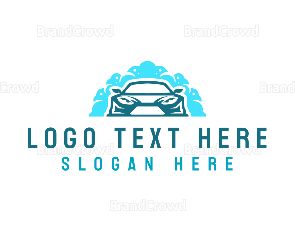 Auto Car Cleaning Logo