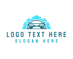 Auto Car Cleaning Logo