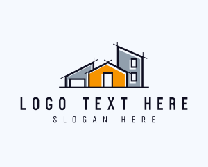 Logistic Hub - Housing Property Architecture logo design