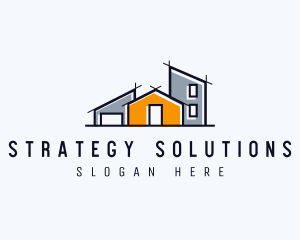 Planning - Housing Property Architecture logo design