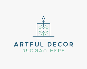 Decor - Candle Home Decoration logo design