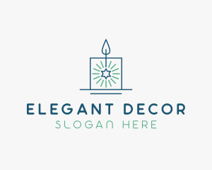 Decor - Candle Home Decoration logo design