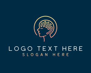 Wellbeing - Psychology Counselling Therapy logo design