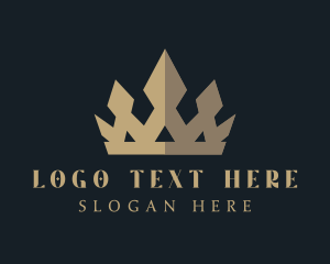 Glam - Premium Luxury Crown logo design