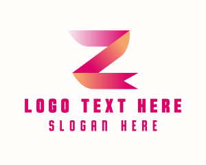 3d - Generic Gradient Letter Z logo design