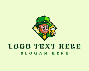 Leprechaun Beer Pub Logo