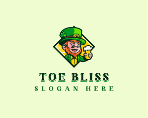 Leprechaun Beer Pub Logo