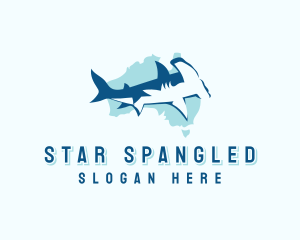 Hammerhead Shark Australia logo design