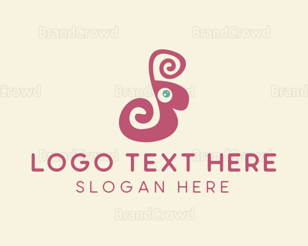 Animal Kiddie Snail Logo