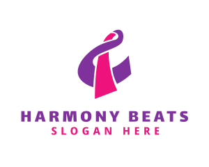 Pink Stylish C Logo