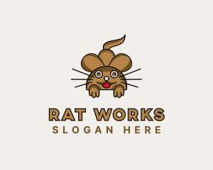 Rat - Rodent Mouse Animal logo design