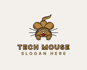 Rodent Mouse Animal logo design