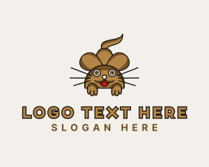 Pet Store - Rodent Mouse Animal logo design