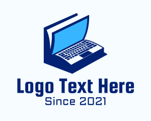 Presentation - Computer Laptop Book logo design