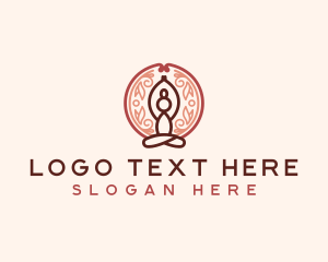 Relax - Holistic Yoga Wellness logo design