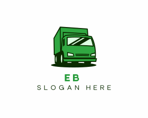 Freight - Truck Transport Moving logo design