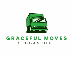 Truck Transport Moving logo design