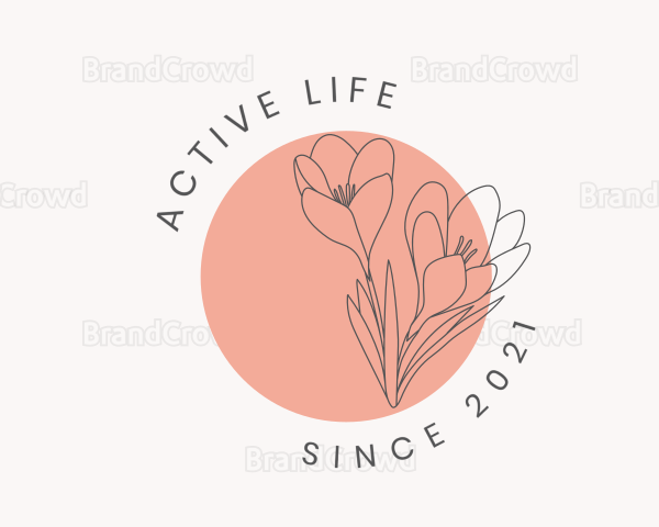 Beauty Boutique Flowers Logo