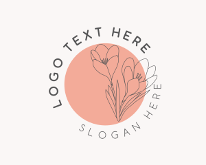 Boutique - Beauty Boutique Flowers logo design