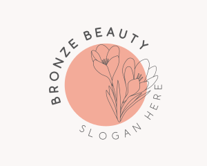 Beauty Boutique Flowers logo design