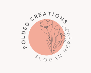 Beauty Boutique Flowers logo design