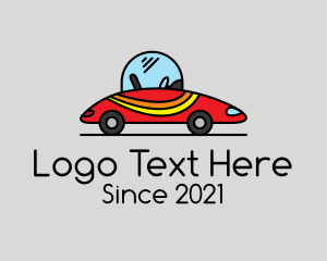 Toy Shop - Race Car Toy logo design