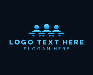 Ngo - People Team Community logo design